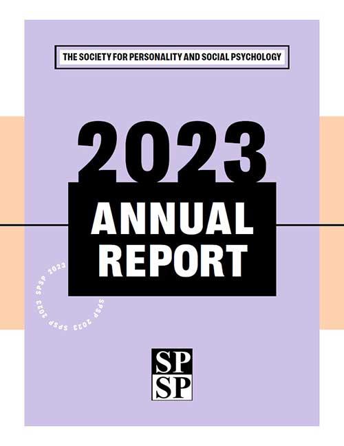2023 SPSP Annual Report cover